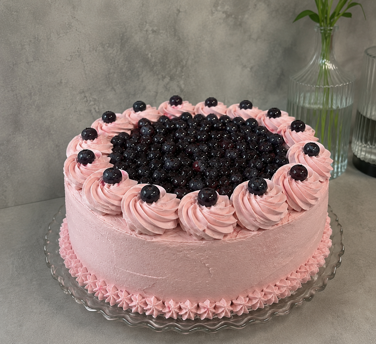 Blaubeertorte